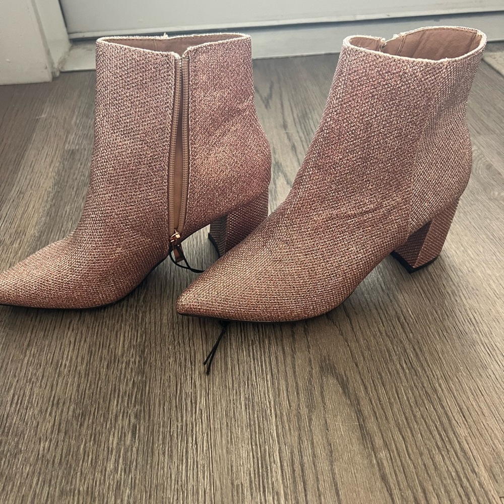 Glitter boots